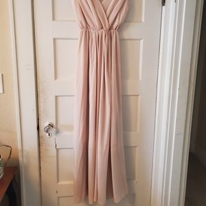Blush dress